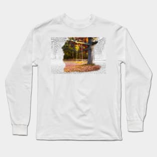 Tree Swing In Autumn 6 Long Sleeve T-Shirt